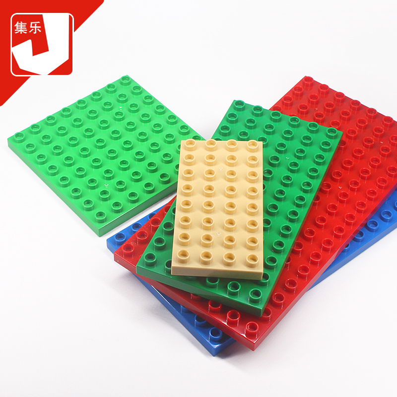 Large particle building blocks DIY base plate double-sided kindergarten technology combination board Children's education early education MOC assembly toys