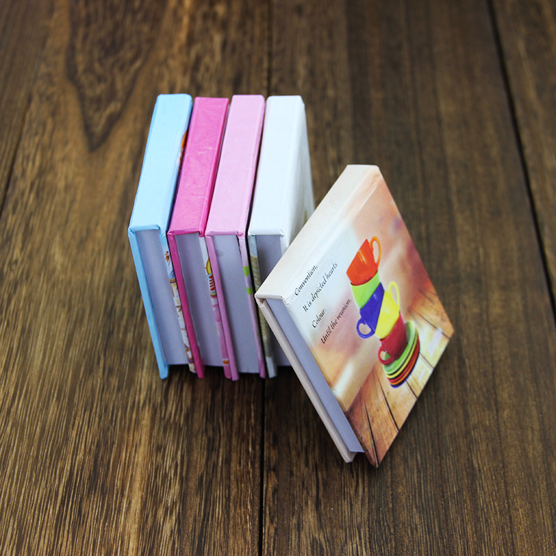 5 This small square This hard shell note This convenience paper grass manuscript This white paper pocket Mini student uses a little benson