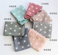 Khăn bông gạc phong cách Nhật Bản Phong cách Nhật Bản đơn giản cotton thoáng khí lưới sao tăng gối khăn gối khăn gối