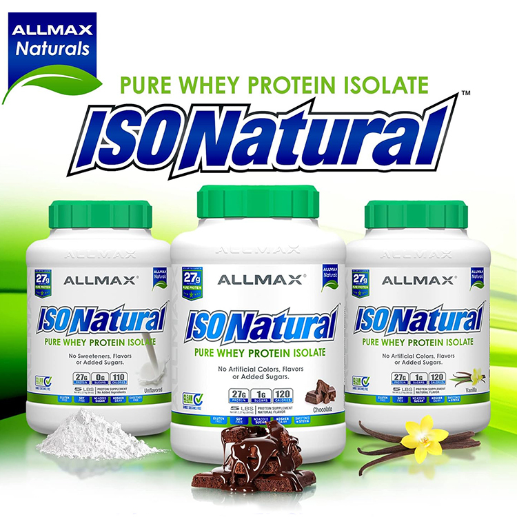 In-Stock American Allmax Natural Isolated Whey Protein Powder - Fitness Muscle Gainer 93% Pure Protein 5 Lbs In-Stock American Allmax Natural Isolated Whey Protein Powder - Fitness Muscle Gainer 93% Pure Protein 5 Lbs