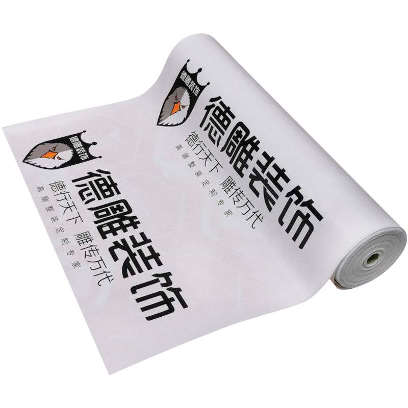 Chengdu factory custom home decoration floor tile protective film Non-woven cloth plus cotton ground protective pad ground protection film
