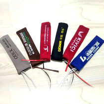 Customized door and window handle protective cover property entrance door handle flannel cover welcome home non-woven door handle gloves