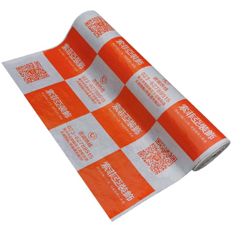 Customized home decoration floor tiles plus cotton double-layer wear-resistant household floor tile film protective mat decoration floor protective film