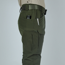 Agent de décision Pants tactiques Homme Printemps Thin lâche Juin Pants Plus Suede Outdoor Elastique pour la formation Soldats Spéciaux Vêtements Pants