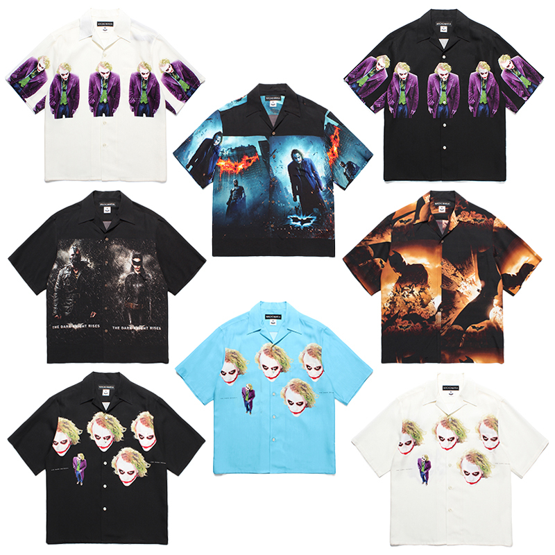 Jiangxin Xthe Dark Knight Trilogy 25Ss Batman Co-Branded Movie Short-Sleeved Shirt