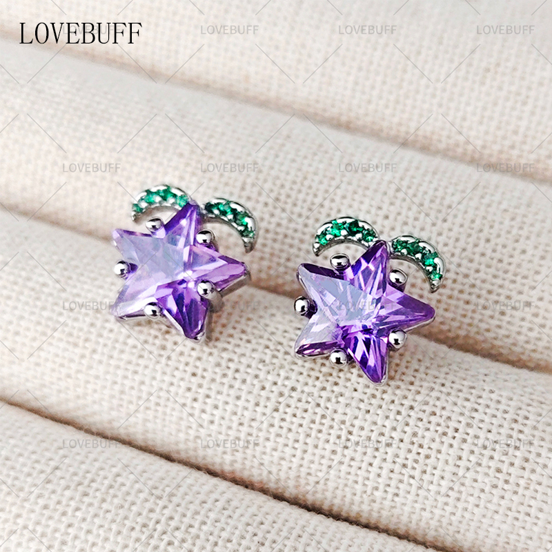 Lovebuff Merchandise Star Fruit Necklace Earrings, Stardew Valley-Themed Birthday Gift Lovebuff Merchandise Star Fruit Necklace Earrings, Stardew Valley-Themed Birthday Gift
