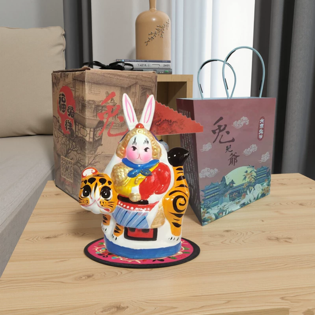 2026年老北京兔爷：传统泥塑工艺如何成为喜庆节日必备礼品？