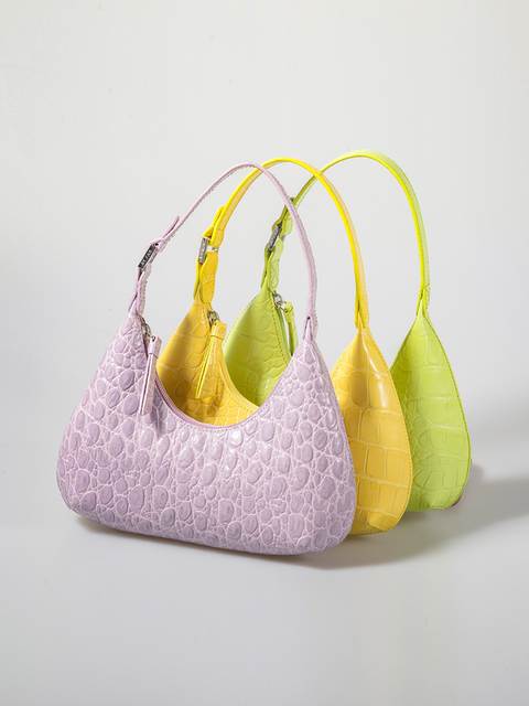 [Special Offer Collection] Small Quantity 70% off! by Far Ruiqiu Miranda Anbai Retro Baguette Armpit Bag Genuine