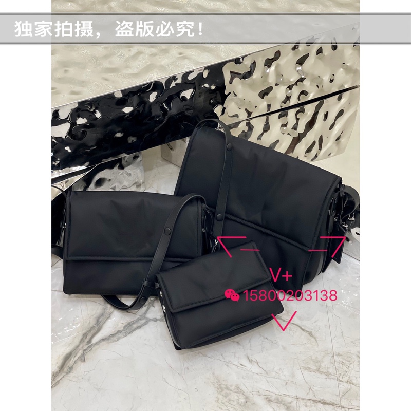 2024 Versatile Style Unisex Cini Messenger Bag Parachute Canvas Waterproof Crossbody Bag Small Square Bag