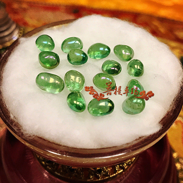 Sakyamuni's magic solid son dream green bond big particles 6-8mm for The Pyla 10 yuan