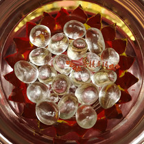 Shakyamuni transformed into a solid crystal transparent 4-6mm marriage to send safflower for the stupa for 10 yuan a piece
