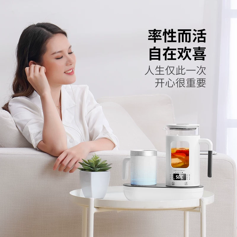 Xiaomi Youpin Life Element Multifunctional Cup Multi -grade temperature -boiled water boiled tea Small glass health pot