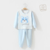 Bé quần áo mùa thu mùa thu quần bộ cotton 0-1 tuổi 3 tuổi trẻ em đồ lót bé trai bé gái pajama nhà điều hòa không khí quần áo. 