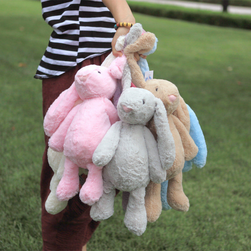 Purple rabbit doll plush ear soothing sleep cute super cute doll holding girl rabbit doll