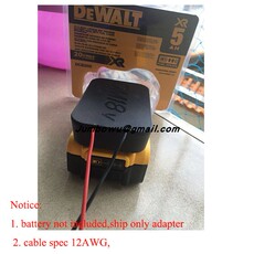 Адаптер для элементов питания 兼容得伟18/20v max