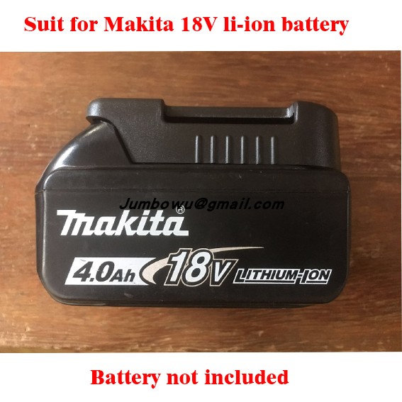 Suitable for Makita 18V Lithium Battery Belt Buckle Dust Shell Plastic Bracket Storage Shelf Mask