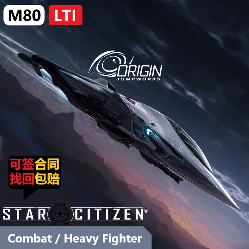 Star Citizen M80Lti M80 Full Ship Permanent Insurance