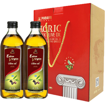 Agrius Greece original imported extra virgin olive oil 1000ml × 2 edible oil gift box