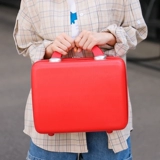 Портативная коробка, чемодан, сумка, маленький ящик для хранения для путешествий, сумка-органайзер, в корейском стиле, 14 дюймов