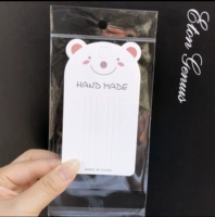 Медведь 50 кусочков бумажной карты + 50 мешков