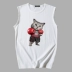 Áo vest thể thao nam Mùa hè Hàn Quốc Áo thun nam thể dục nhanh khô cotton không tay áo bóng rổ lỏng lẻo - Áo vest cotton áo ba lỗ tập gym Áo vest cotton