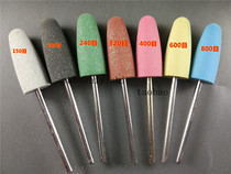 2 35mm handle rubber polishing grinding head 2 35MM silicone rubber polishing grinding head with rod polishing grinding head