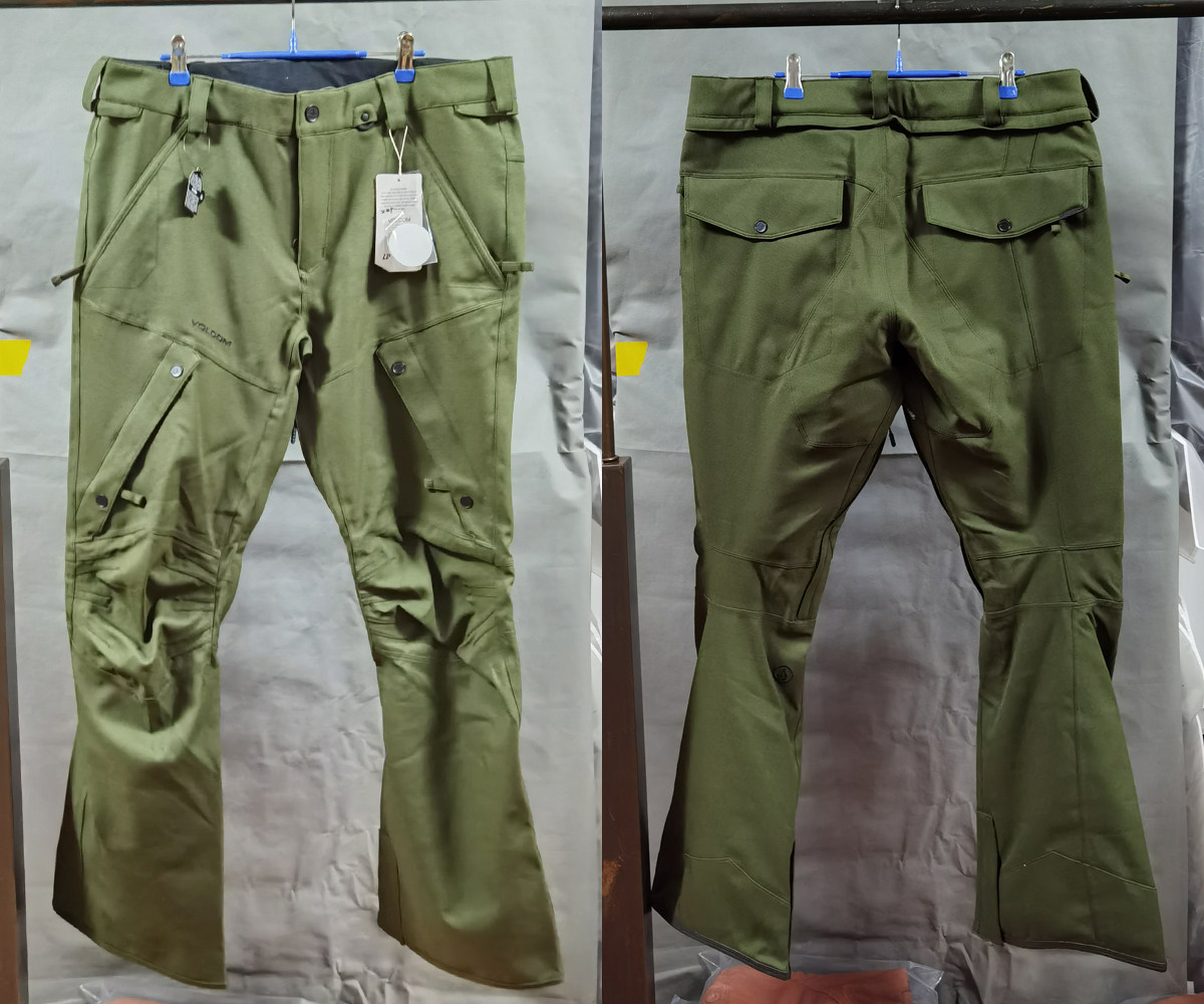 American Import Volcom Ski Pants Men And Women's Diamonds High-end Tide Card Windproof Waterproof Warm Veneer Double Board