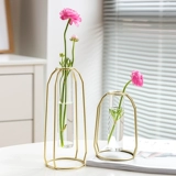 Ваза гостиная цветочный вставка стеклян