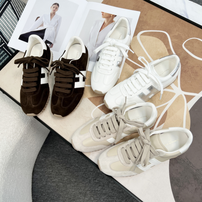 Paris One-Stop: Floral Candy Feel, Same Style as in Stores! Zero Break-In, Super Comfortable, Cowhide Leather Casual Shoes Paris One-Stop: Floral Candy Feel, Same Style as in Stores! Zero Break-In, Super Comfortable, Cowhide Leather Casual Shoes