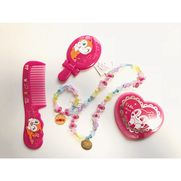 Spot Japan Anpanman Museum children's limited comb mirror