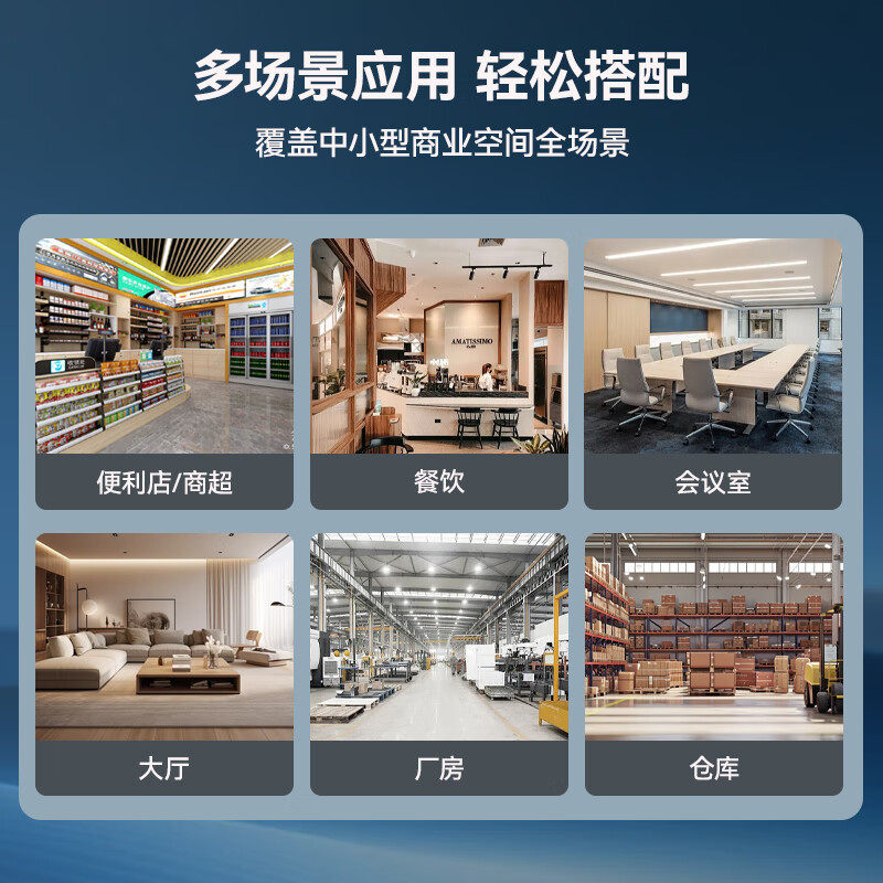 Haier Commercial 5P Ducted Unit Central Air Conditioner, One-To-One, Large Air Volume, Dc Inverter, Suitable for Convenience Stores, Restaurants, and Offices