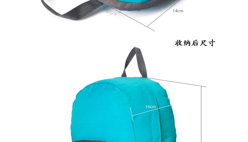 Du lịch nam và nữ túi đeo vai bình thường giật gân ba lô xách tay gấp phiên bản Hàn Quốc của ba lô túi leo núi đơn giản balo chống trộm