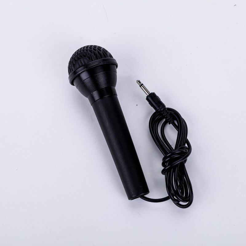 Keyboard microphone Karaoke music microphone Baby children singing musical instrument with line Baby early education toy microphone