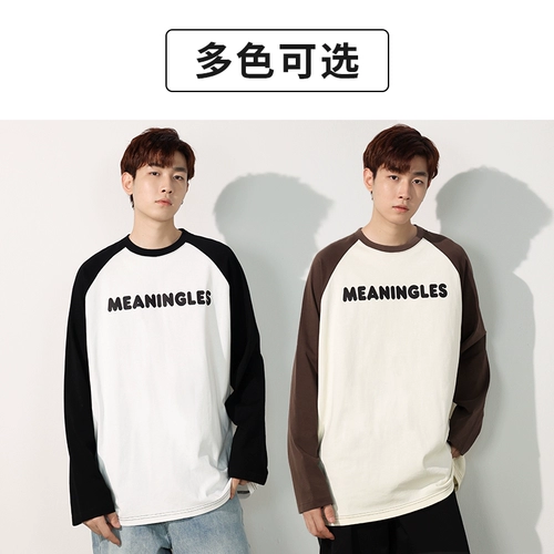 Tide, ретро японский лонгслив для влюбленных, в американском стиле, в корейском стиле, подходит для подростков