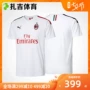 Zhaji Sports Puma AC Milan mùa 19-20 sân khách đồng phục bóng đá áo ngắn tay áo 755883-02 - Bóng đá quần áo bóng đá trẻ em dài tay