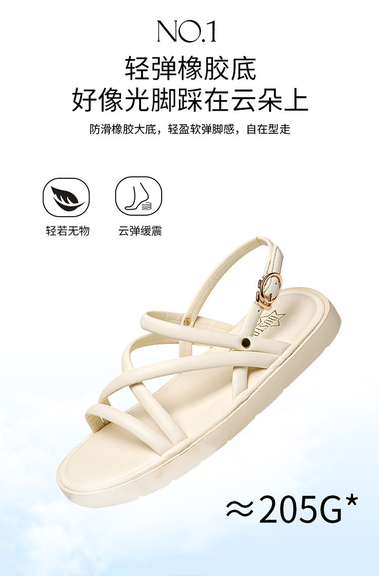 Ремень, летние модные сандалии, простой и элегантный дизайн, тонкий ремешок dusto / Big East 