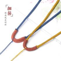 Child key buckle hanging neck Buy 2 sending 1 primary and secondary school student anti-loss webbing with a small child spoon buckle chain