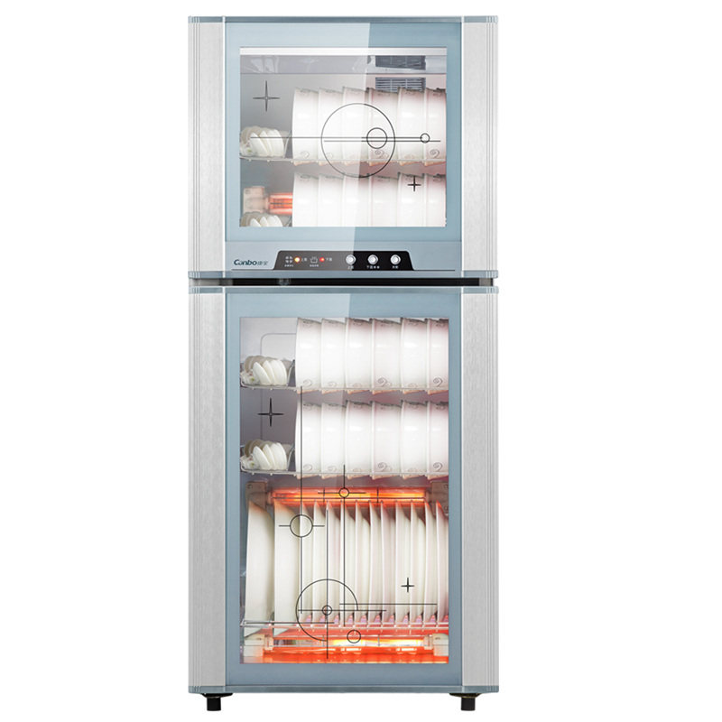 Canbo Kangbao ZTP118F-1 XDZ80-F1 disinfection cabinet stainless steel household double door vertical high temperature disinfection