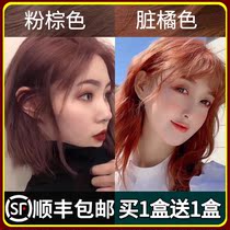 Thin Vines Purple Dye Hair Cream 2021 New Pop Color Display White Linen Grey Hair Dye Without Injury Hair Pure Plant Bleached Hair