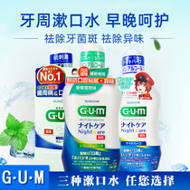 GUM Periodontal care mouthwash Japan imported gum swelling and pain sterilization to remove odor tooth stains in addition to bad breath mouthwash