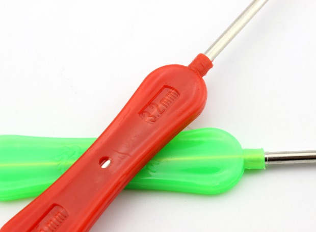 Ying thẻ stud tay áo móc áo len lông cừu nhựa lớn giày xử lý kim loại móc móc làm bằng tay Đồ nghề DIY - Công cụ & vật liệu may DIY dụng cụ đan len cho người mới bắt đầu
