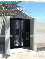 Customize minima Chinese Courtyard Door Villa courtyard gate mother and son door single open door open door