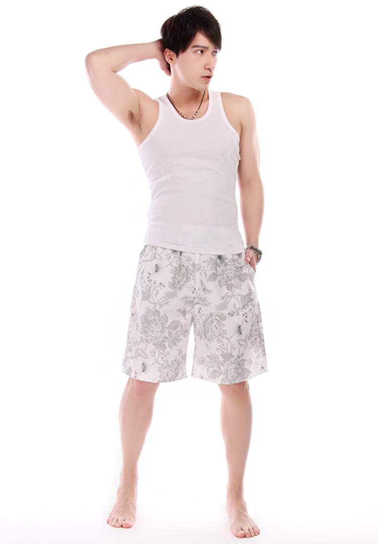Quần bãi biển nam quần short năm quần quần âu quần nhà quần lớn màu tùy chọn quần dài nam