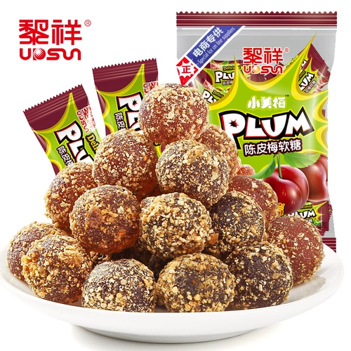 Lixiang Chenpi Plum Fudge 208GX4 Основные конфеты Оптовая сеть красного заварного заварного сахара.