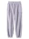 25 years new women's coral velvet plus velvet thickened trousers winter warm pajamas that can be worn outside flannel home pants