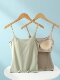 24 new summer camisole with padded bra all-in-one yoga sports bottoming shirt