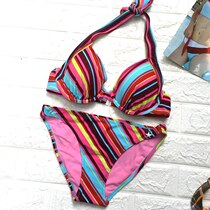 Clearance remaining single sexy bikini womens swimsuit steel tray set 2 yards