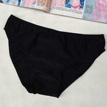 3 sexy bikini women hot spring swimming trunks one piece triangle black 3198