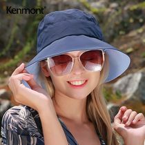 Camon Sun Hat Woman Great Hat Peak UV Sun Visor Sunscreen Summer Fisherman Cap Slim speed dry cap Foldable
