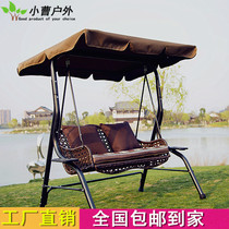 Outdoor swing Double hanging chair Hammock Indoor hanging basket Rattan chair Courtyard Balcony Swing rocking chair